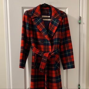 Pendleton Wool Vintage Long Peacoat